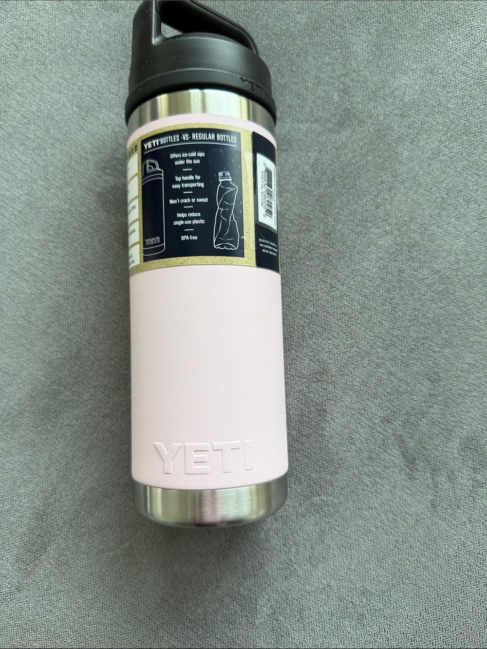 Yeti Rambler Water Bottle Ice Pink - Picture 3 of 4